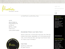 Tablet Screenshot of moreira-gourmet.ch